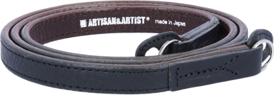 I ACAM-280A I Leather camera strap, Black