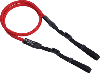I ACAM-307A I Silk camera strap, Red