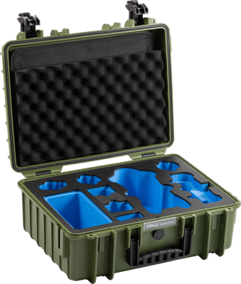 BW Outdoor Cases Type 5000 for DJI Mavic 4 Pro / Bronze Green
