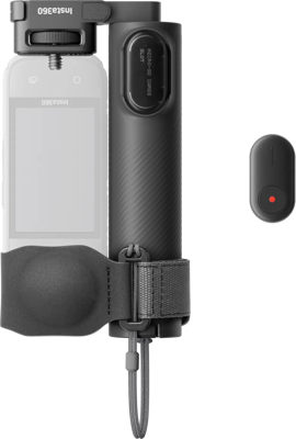 Foldable 2-in-1 Selfie Stick Remote Kit (1/4" Mount)