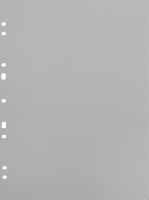 Carton Refillsheets for Ringbinder A4 Grey 30-pack