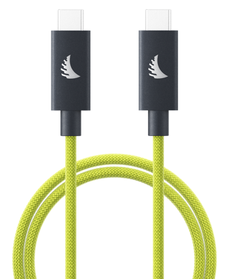 Cable I USB-C 4.0 I Solid Flex Cable I Lime I 2 m