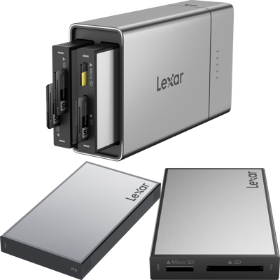 Professional Workflow Go I with SD/microSD reader and 2TB SSD
