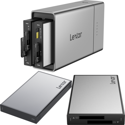 Professional Workflow Go I with Dual SD reader and 2TB SSD