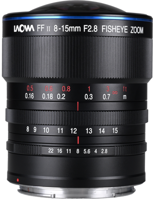 8-15mm f/2.8 FF Zoom Fisheye - Hasselblad XCD