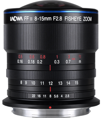 8-15mm f/2.8 FF Zoom Fisheye - Fujifilm G
