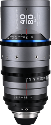 Sunlight 40-80mm T4.5 2x FF Anamorphic Zoom (Blue) Arri PL