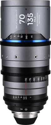 Sunlight 70-135mm T4.5 2x FF Anamorphic Zoom (Blue) Arri PL