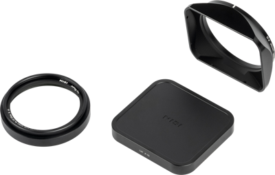 JetMag Pro Lens Hood, Uv Filter & Cap for Fuji X100 Series Black