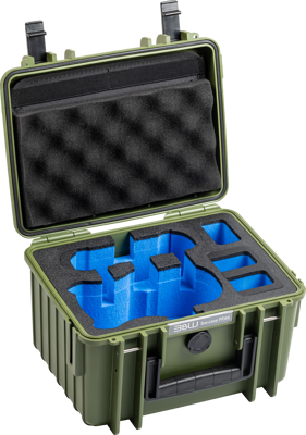 BW Outdoor Cases Type 2000 for DJI Mini 5 PRO / Bronze Green
