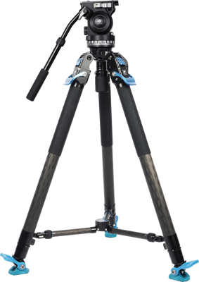 Pro Video Tripod Kit Rapid SVT-75 Pro + Video Head VHS10