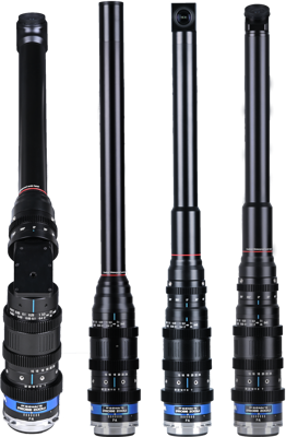 Probe Zoom 4-lens Bundle 15–24mm T8 Lens  (Direct, Periscope, 35° Degree, 90° Degree) Arri PL