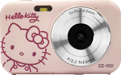 x Hello Kitty Digital Camera DZ-100 (Pink)