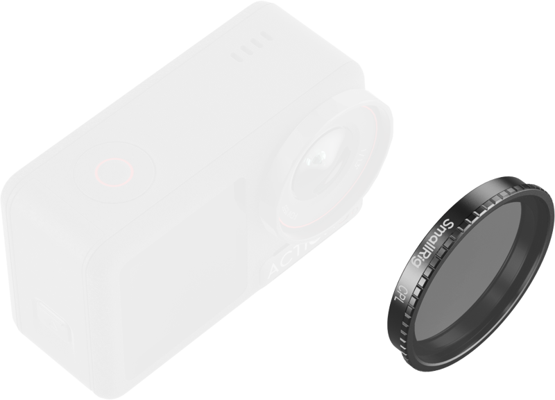 SmallRig Filtru CPL SmallRig 5835 pentru DJI Osmo Action 5 Pro / 4 – Snap‑On” [7]