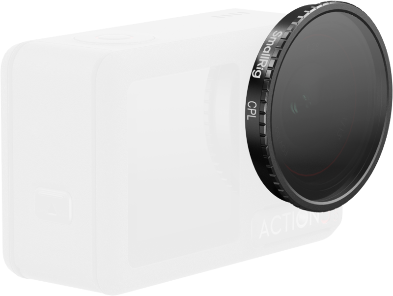 SmallRig Filtru CPL SmallRig 5835 pentru DJI Osmo Action 5 Pro / 4 – Snap‑On” [8]