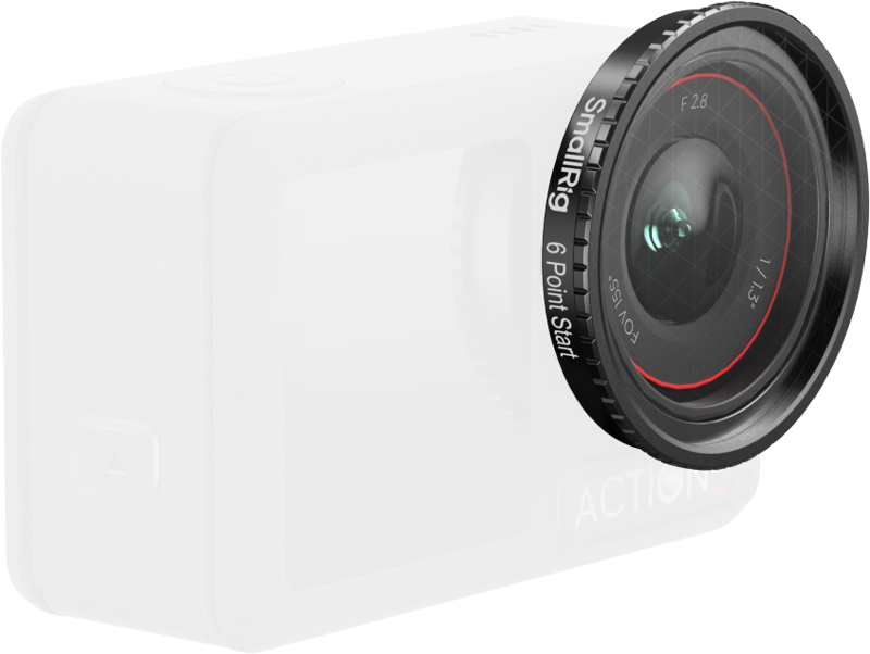 SmallRig - Filtru Star-Cross SmallRig 5839 pentru DJI Osmo Action 5 Pro / 4 [8]