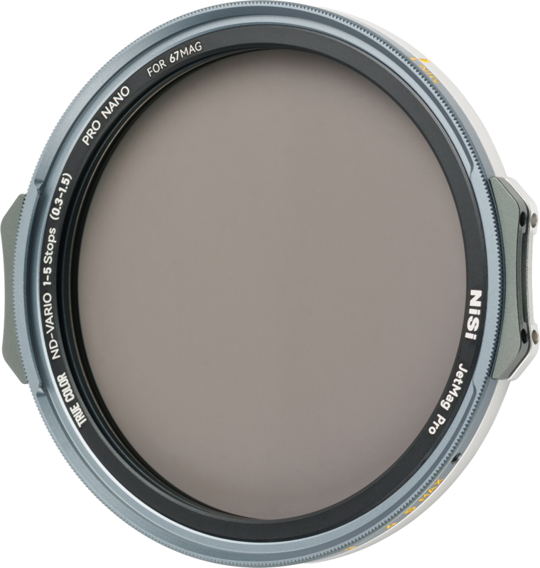 Filtr szary regulowany, filtr VND 1-5 stopni, filtr zmienny ND, True Color VND, filtr wideo, filtr magnetyczny regulowany, NiSi JetMag Pro VND, filtr fader,6978079432593,Filtr True Color VND 1-5 Stop NiSi JetMag Pro 67