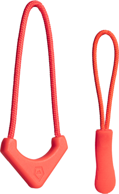 Standard Zipper Puller Red