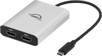 USB-C Dual HDMI 4K Display Adapter with DisplayLink for Apple silicon M1, M2, M3, and M4 Macs