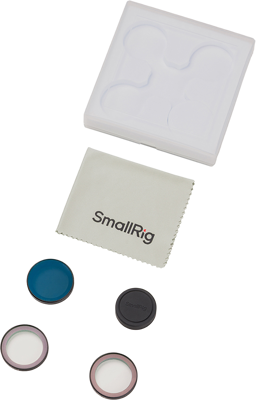 5789 1/2 & 1/4 Black Diffusion & ND8-CPL Polarizing Filter Kit for DJI Osmo Nano