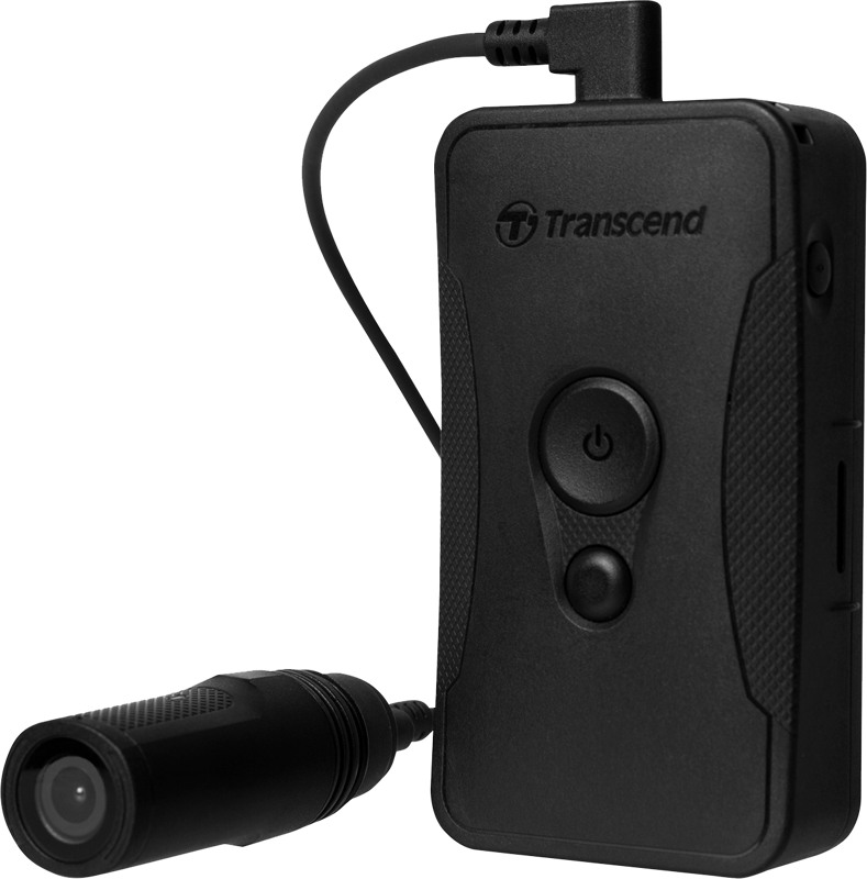 Telecamera Corpo Transcend DrivePro 60 Con Unità Separata | 64GB, GPS, Wi-Fi E Antispruzzo | Per Sicurezza E Forze Dell'ordine