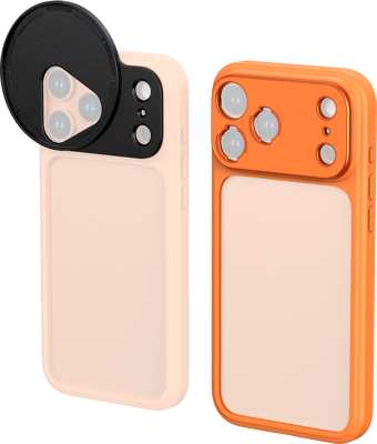 5792 FilMov Lightweight Photography Bumper Case for iPhone 17 Pro (Orange)