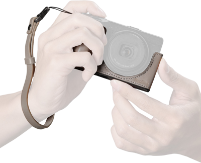 5677 Leather Case Kit for RICOH GR IV / GR III / GR IIIx / GR III HDF / GR IIIx HDF (Grey)