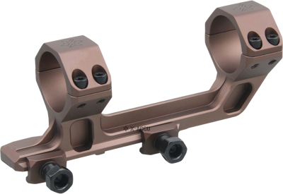 Vector Optics 30mm 1-Piece Extended Picatinny AR Mount Coyote FDE 20MOA