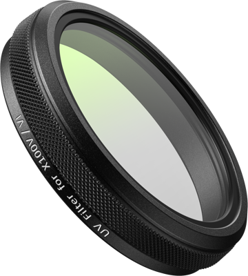 5852 UV Filter for FUJIFILM X100VI / X100V (Black)