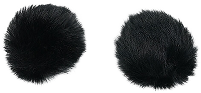 Lark M2 Furry Windshield Black