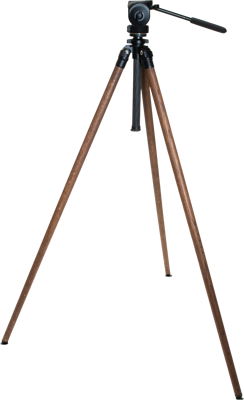 Ardea Dark Oak - architectural wooden tripod