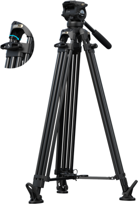 5579 FSD16 FreeSpeed Heavy-Duty Aluminum Alloy Tripod