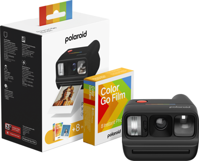 Go Gen 3 Black + Color Film Bundle (8 Photos)