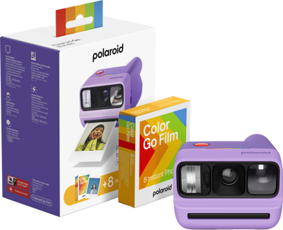Go Gen 3 Purple + Color Film Bundle (8 Photos)