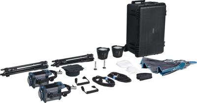 Evoke 150C 2-Light Kit in Trolley Hardcase