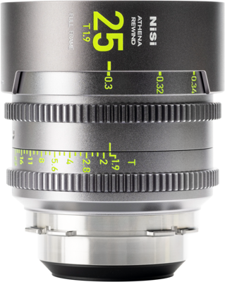 Cine Lens Athena Prime Rewind 25mm T1.9 PL-Mount