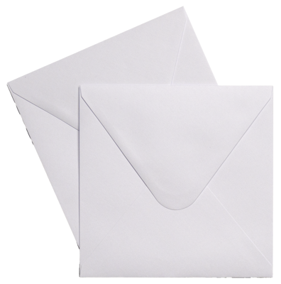 Envelope White 160x160 120g 50-pack