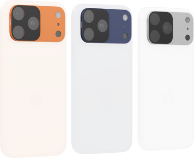 6067 Square UV Filter Kit for iPhone 17 Pro Max (Orange)