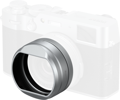 5849 Lens Hood for FUJIFILM X100VI / X100V (Silver)