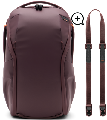 Everyday Backpack 20L Zip v2 I Eclipse + Free Leash I Eclipse