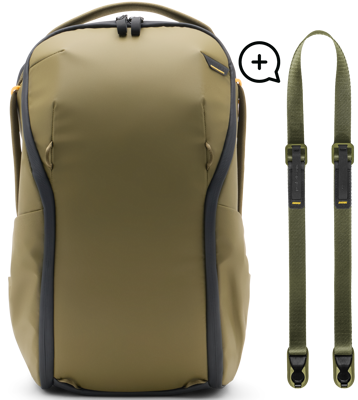 Everyday Backpack 20L Zip v2  I Kelp + Free Leash I Kelp