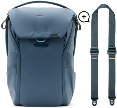 Everyday Backpack 20L v2 I Ocean + Free Slide Lite Strap I Ocean