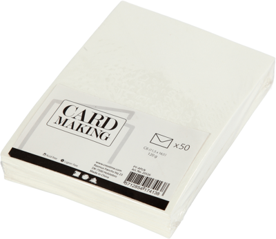 Envelope 114x162 Raw White 120g 50 Pcs