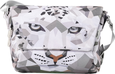 6045 Creative Design Sling Bag (Wild China Film Series With Snow Leopard Pattern）