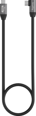 5732 USB-C Data Cable (Straight to Angled) 100cm 40Gbps + 240W + 8K