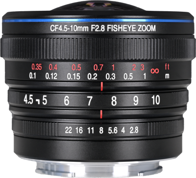 4.5-10mm f/2.8 CF Zoom Fisheye Lens - Sony E