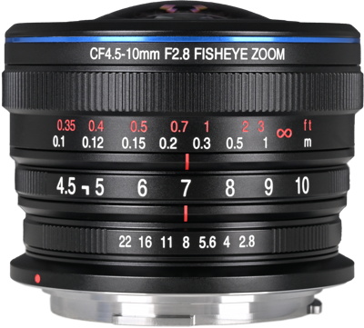 4.5-10mm f/2.8 CF Zoom Fisheye Lens - Canon RF