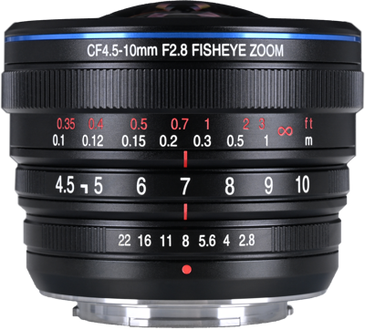 4.5-10mm f/2.8 CF Zoom Fisheye Lens - Fuji X