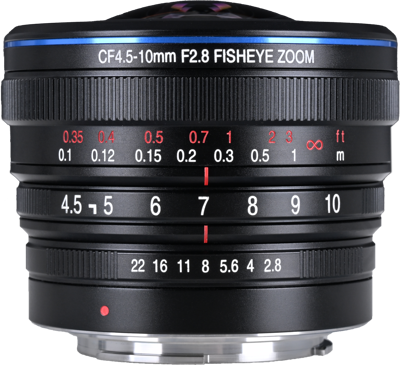 4.5-10mm f/2.8 CF Zoom Fisheye Lens - EOS-M