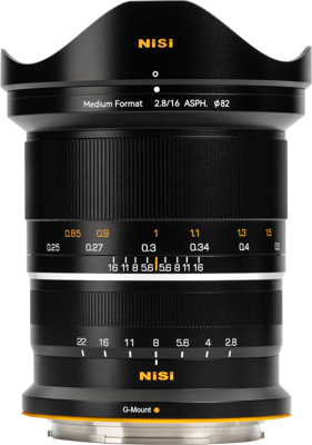 Lens 16mm F2.8 Asph GFX Mount